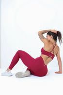 CALÇA CURVE FIOR CHERRY