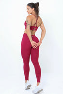 CALÇA CURVE FIOR CHERRY