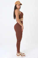 CALÇA ELEGANCE FIOR CAPUCCINO