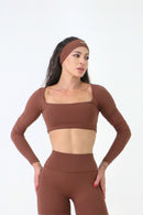 TOP PRISMA FIOR CAPUCCINO