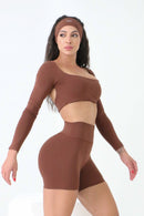 TOP PRISMA FIOR CAPUCCINO